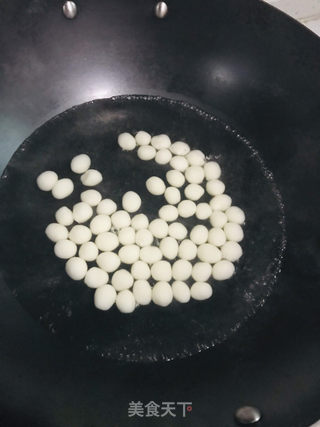 韩式糯米丸南瓜羹的做法步骤:6