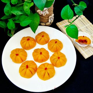 香糯南瓜甜点的做法步骤：1