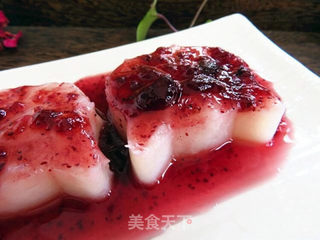 蓝莓山药的做法步骤:9