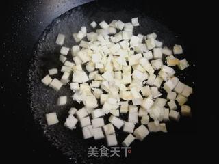 春笋毛豆炒米饭的做法步骤：3