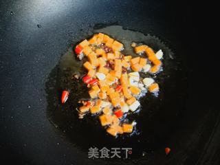 春笋毛豆炒米饭的做法步骤：7