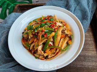 手撕杏鲍菇的做法步骤:11