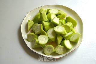 丝瓜炖豆腐的做法步骤:4