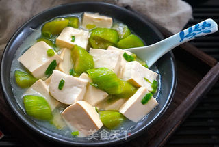 丝瓜炖豆腐的做法步骤:10