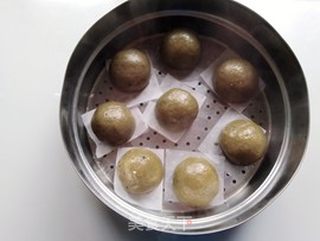 马兰头青团的做法步骤:11
