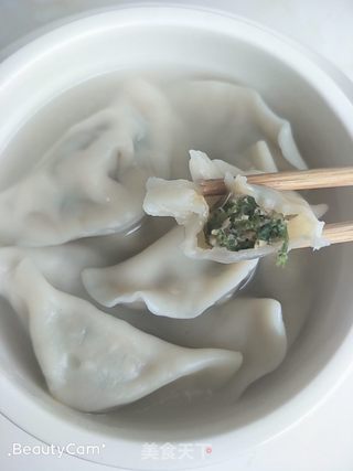 荠菜饺子的做法步骤:8