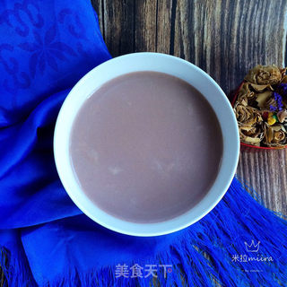 红豆小米糊的做法步骤:7