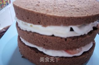 生日蛋糕的做法步骤:21