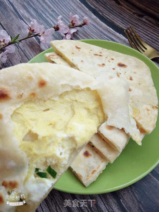 鸡蛋灌饼的做法步骤:15
