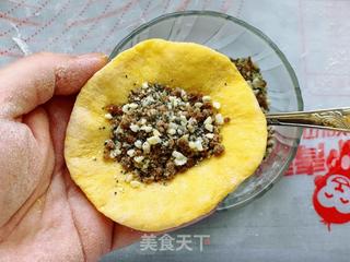南瓜黑芝麻红糖饼的做法步骤:8