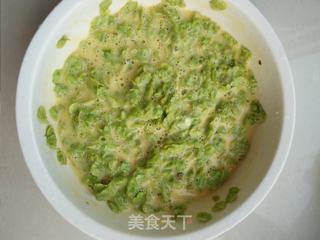榆钱鸡蛋饼的做法步骤:6