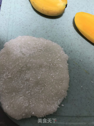 芒果糯米糍的做法步骤:7