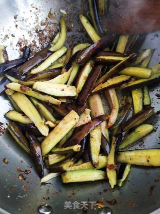 酱茄子盖饭的做法步骤：5