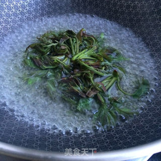 香椿芽鸡蛋饼的做法步骤:2