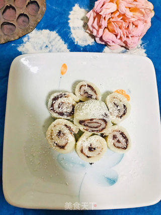 豆沙糯米卷(迷你版)的做法步骤：8
