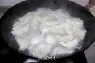 韭菜海米芋头饺子的做法步骤：11
