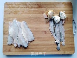荠菜黄鱼羹的做法步骤：4