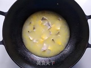 荠菜黄鱼羹的做法步骤：9