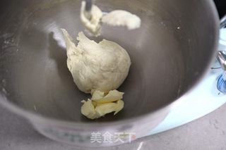 #艾草双色花卷的做法图解3