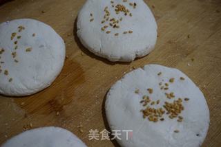 糯米紫薯饼的做法步骤：4