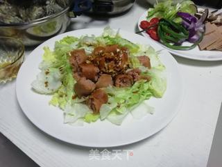 小满日食记之莴苣蒜香手掰肠的做法步骤：8