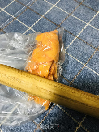 椰蓉红薯小方的做法步骤:3