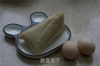 香煎豆沙粽 的做法步骤：1