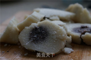 香煎豆沙粽 的做法步骤:2