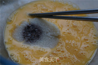 香煎豆沙粽 的做法步骤：3