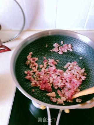 毛笋豆干瘦肉馅的做法步骤:5