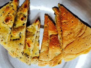 松软鸡蛋饼的做法步骤:5