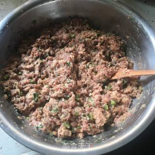燕麦冬菇猪肉饺的做法步骤:7
