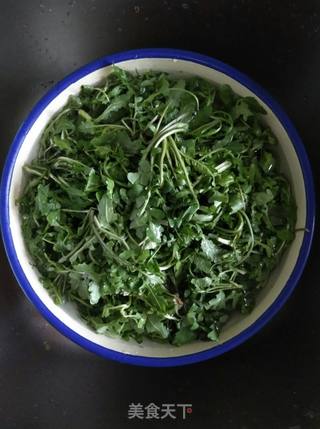 荠菜蒸饺的做法步骤:4