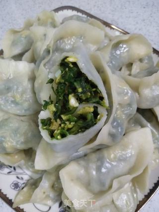 荠菜蒸饺的做法步骤:15