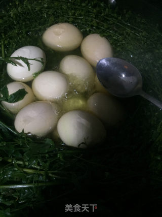 地菜煮鸡蛋的做法步骤：3