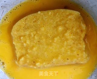 香煎馒头片的做法步骤:5