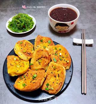 香煎馒头片的做法步骤:10