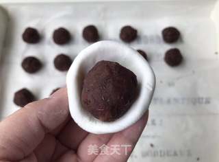 豆沙糯米饼的做法步骤:6
