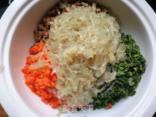 香椿豆干粉条包的做法步骤:12