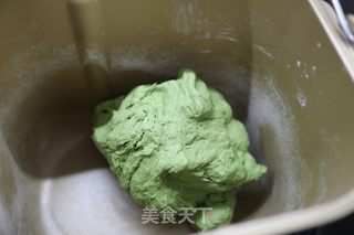 艾草红豆馒头卷的做法步骤：7