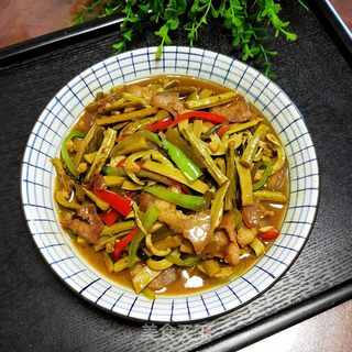 炒蕨菜的做法步骤:12