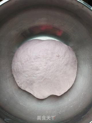 紫薯发面韭菜素馅包子的做法步骤:10