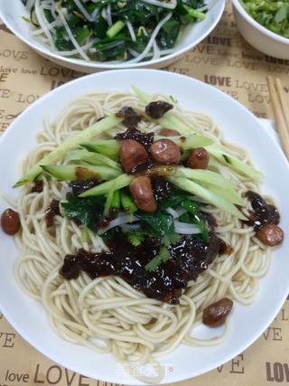 中式肉酱拌面的做法步骤:9