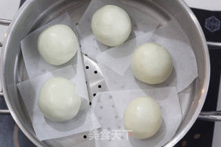 咸蛋黄青团的做法步骤：12