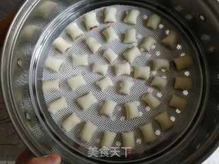 迷你豆沙馒头的做法步骤:9