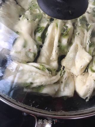 生煎榆钱卷的做法步骤:21