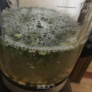 苦菜豆浆的做法步骤：7