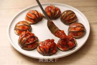 灯笼茄子的做法步骤:7