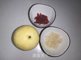 #水果#银耳皇冠梨枸杞汤的做法步骤:4