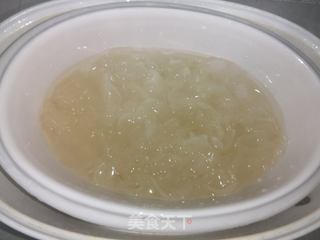 #水果#银耳皇冠梨枸杞汤的做法步骤:6